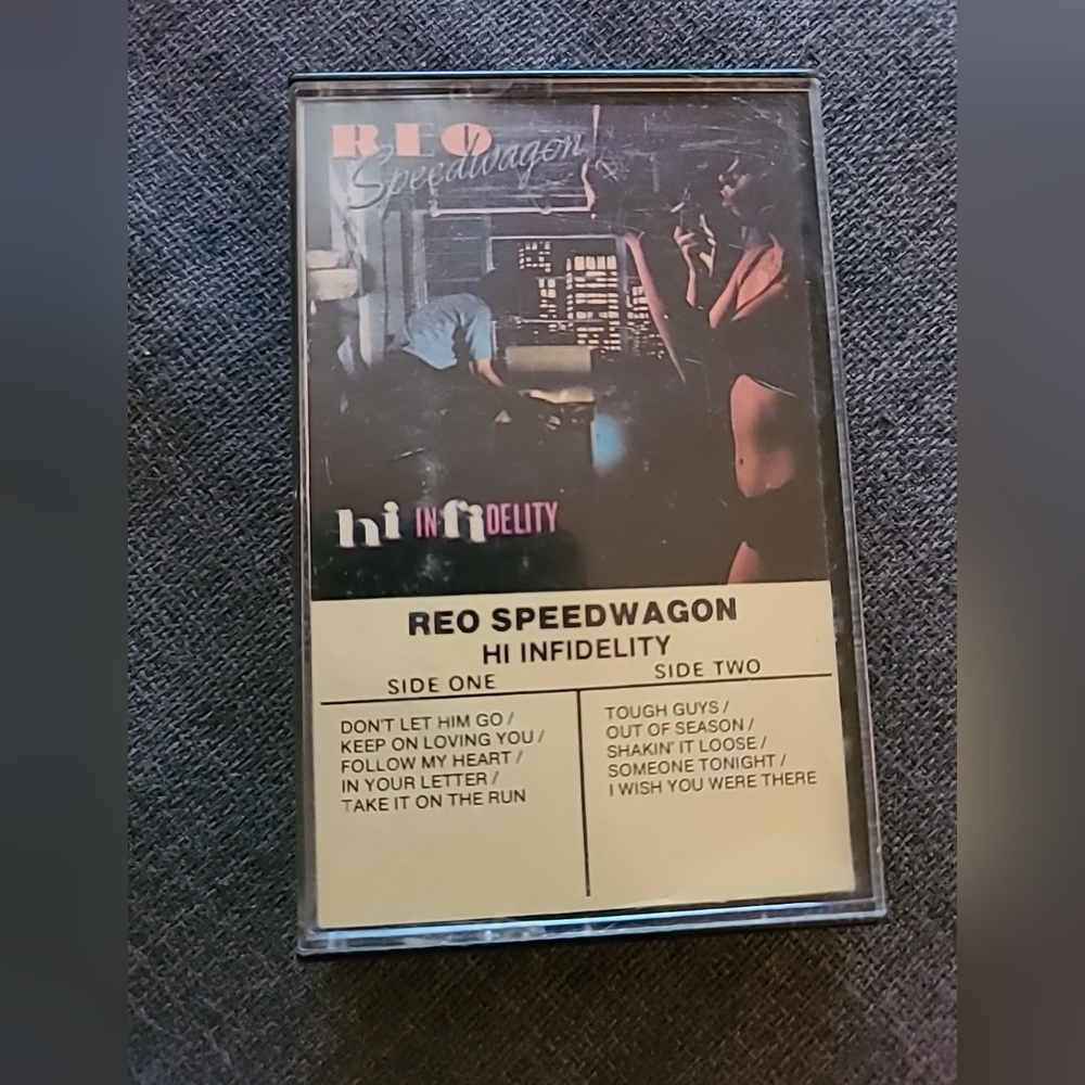 REO Speedwagon Hi Infidelity Cassette